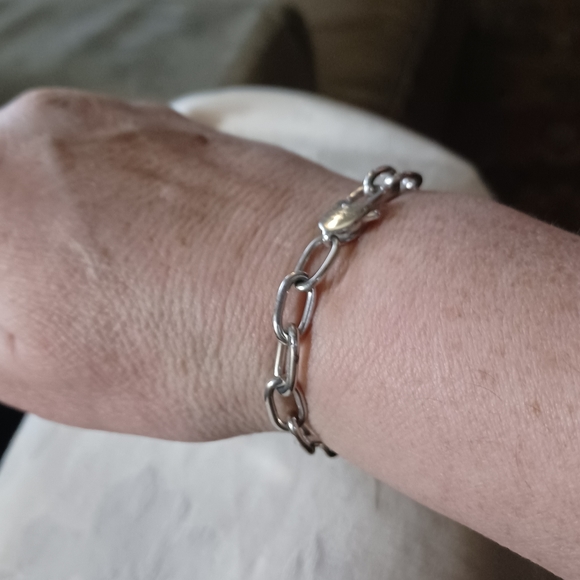 Gucci Sterling Silver Bar Tag Bracelet - Picture 5 of 7